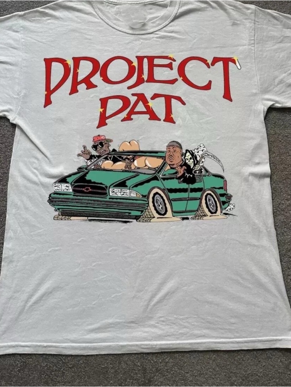 White Project pat t shirt
